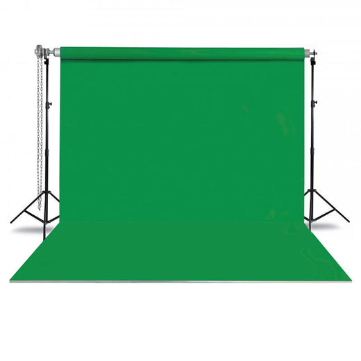 GDX Seyyar Yeşil Fon Perde Sistemi 2.70x5.80m Mekanizmalı Ayaklı Green Screen Chroma Key