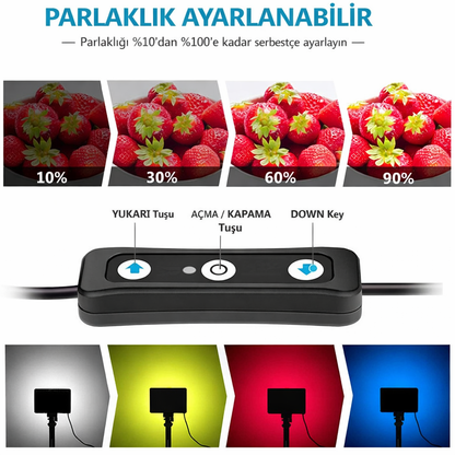 GDX SFT-120C İkili Video Led Işığı