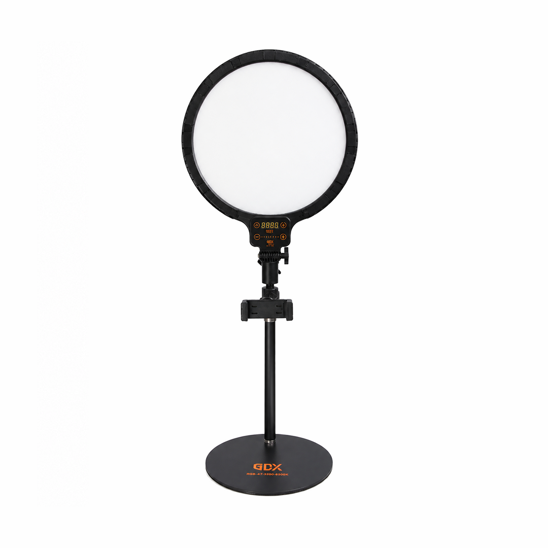 GDX SFT-320C II Tekli 32cm Bi-Color Masaüstü LED Soft Panel Canlı Yayın Işığı Kit