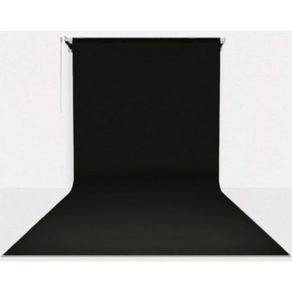 Gdx Sonsuz Siyah Fon Perde (Kumaş) 2.70x5.80 Metre, Boru, Makara, Zincir
