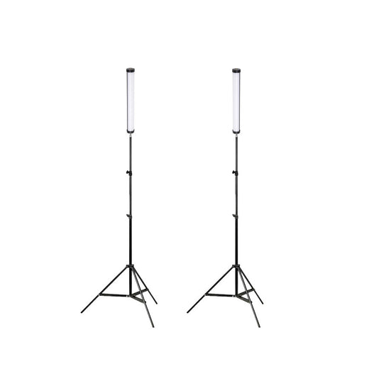 GDX TB-30 RGB 30 cm 2’li LED Tüp Işık Seti 200 cm Işık Ayağı + BALL-03 Başlık (Full Set)