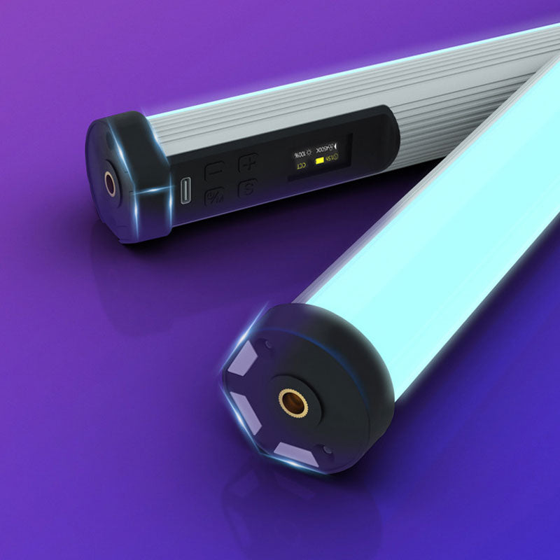 GDX TB-30 RGB 30 cm LED Tüp Işık 10W 5200mAh Bataryalı Taşınabilir Video Dolgu Işığı