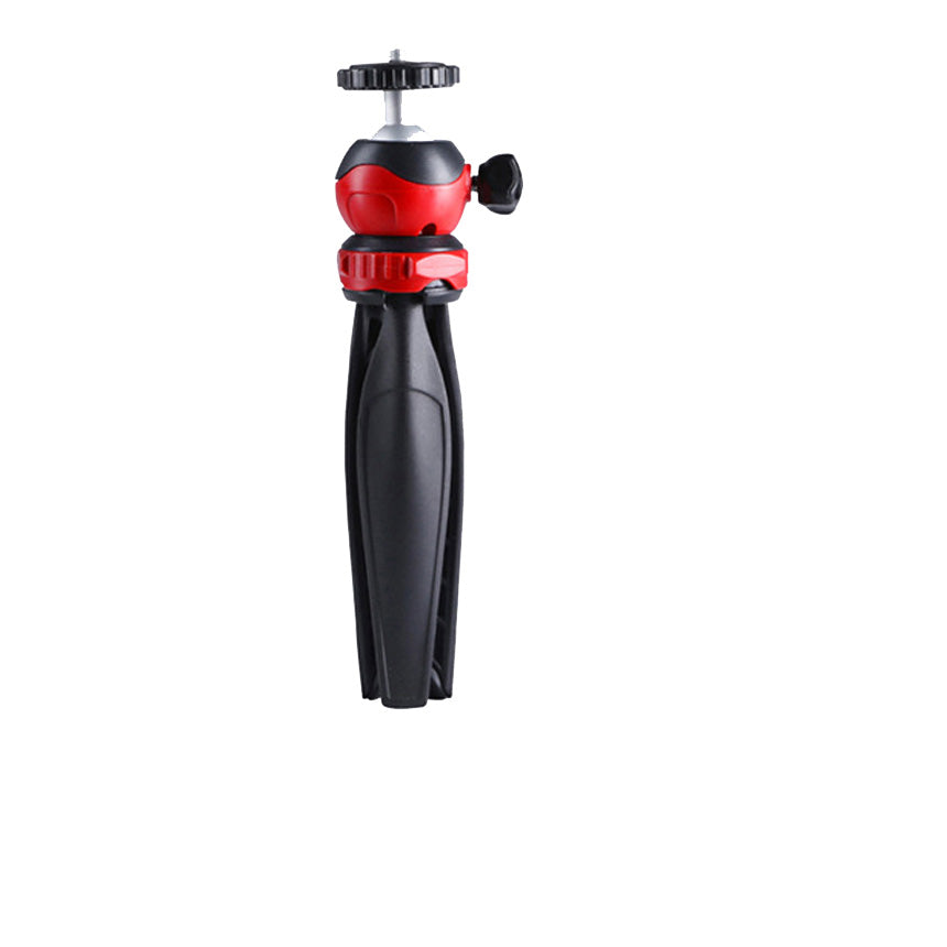 GDX TRP02 Kırmızı Mini Tripod Masaüstü Telefon Işık Kamera Standı