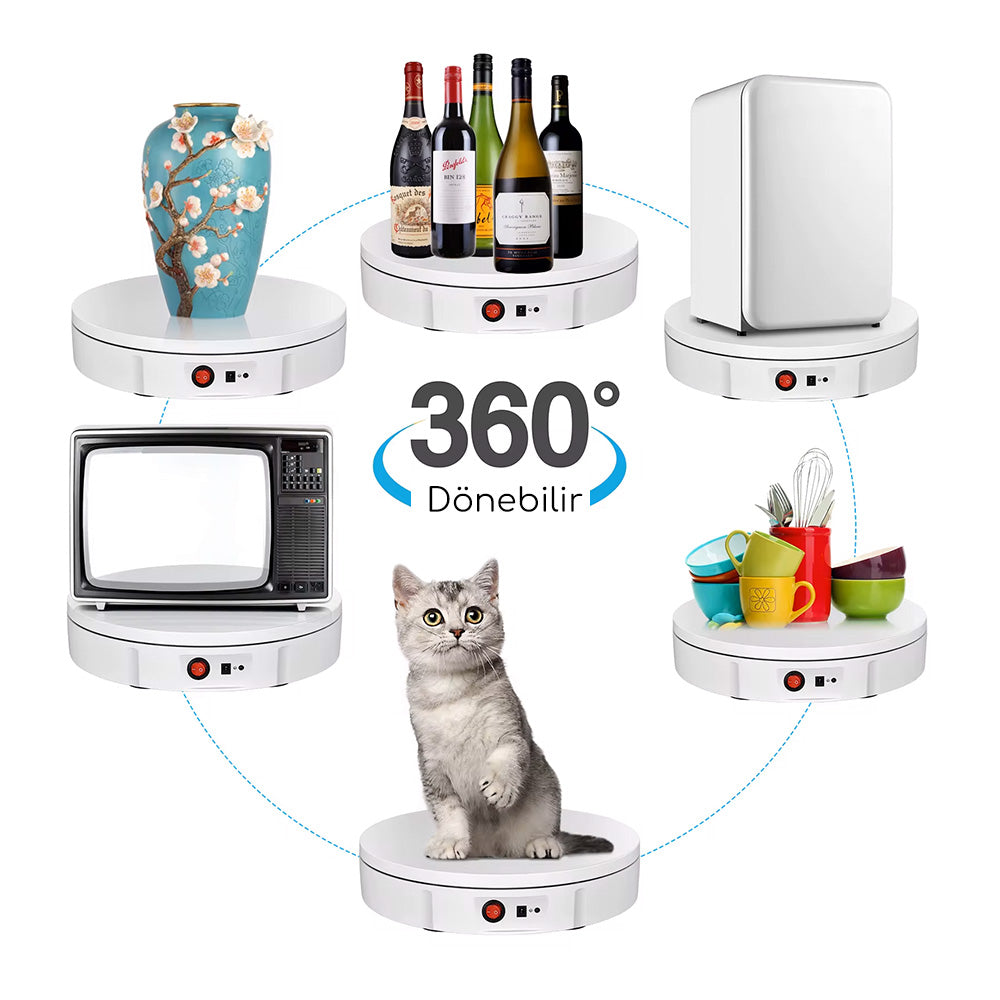 GDX TUTA-30 30 cm Turn Table - Döner Stand - Döner Tabla