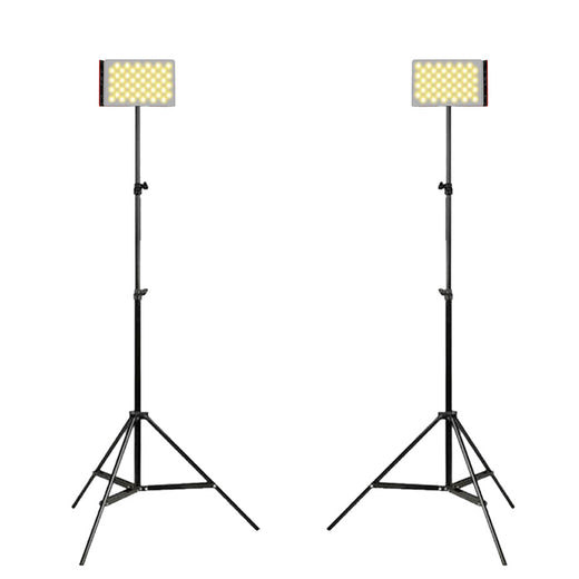 GDX VLOG K2 BiColor 2li LED Video Işık Seti 200 cm Ayaklı Profesyonel Aydınlatma