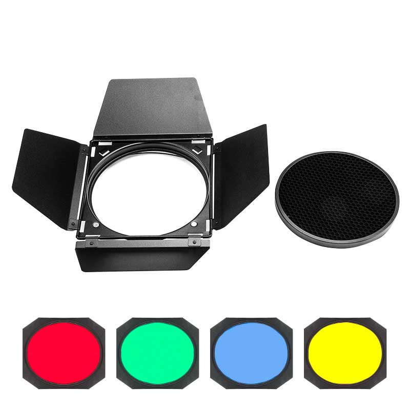 Godox BD-04 Farbfilter- und Wabenset (200 mm Durchmesser)