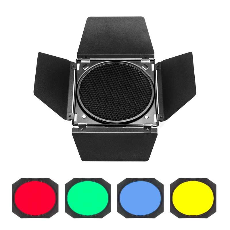 Godox BD-04 Farbfilter- und Wabenset (200 mm Durchmesser)