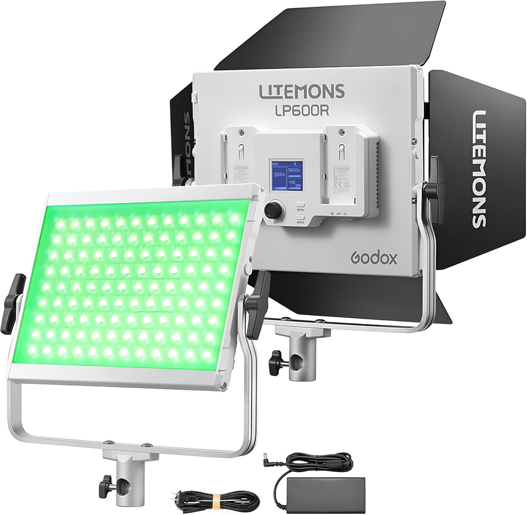 Godox LP600R RGB İkili Panel led Işık Kiti