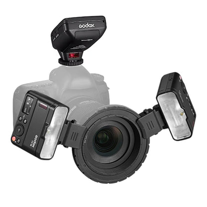 Godox MF12 K2 Macro Flash Dual Set with Diffuser + XPRO-N TTL Nikon Trigger