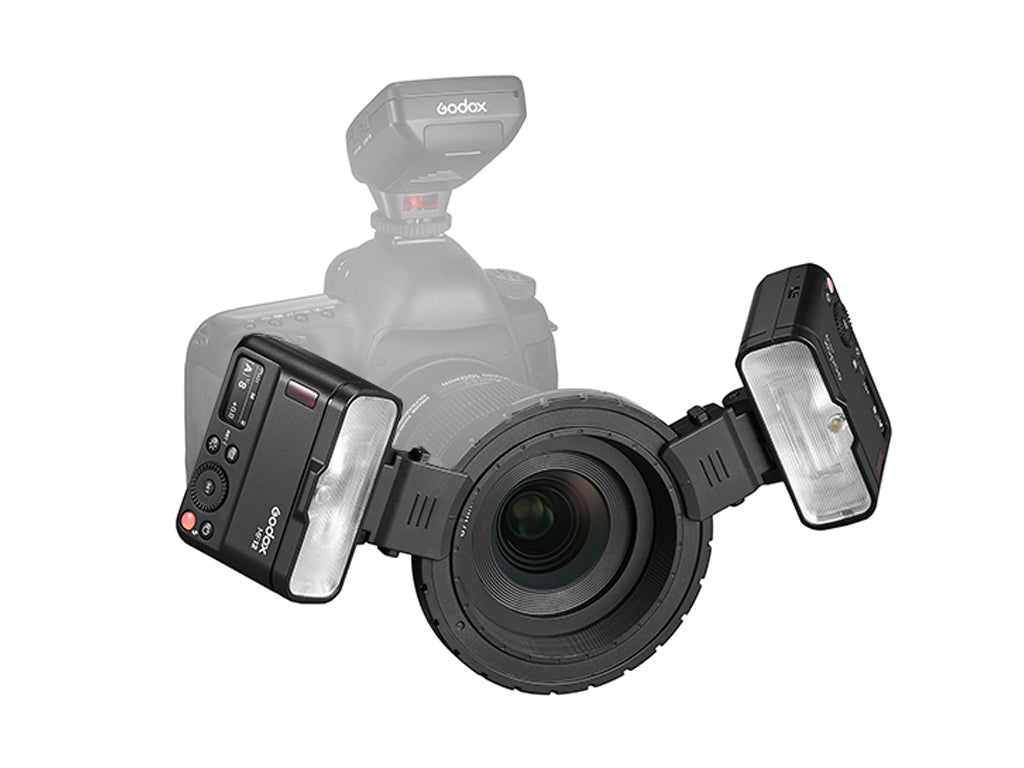 Godox MF12 Makro Flaş İkili Set + XPRO-C TTL  Canon Tetikleyici