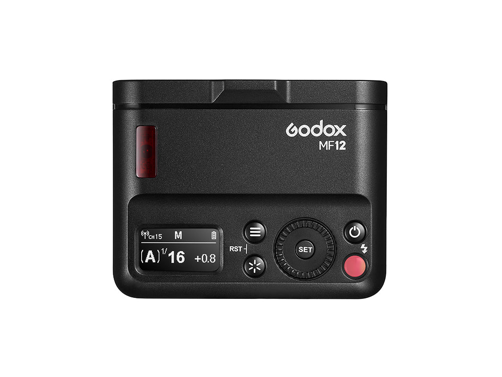 Godox MF12 Makro Flaş İkili Set + XPRO-C TTL  Canon Tetikleyici