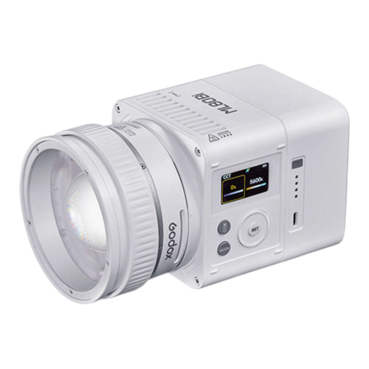 Godox ML80Bi Taşınabilir Bi-Color Bataryalı COB LED Video Işığı (2800K-6500K / ML-BA Bataryalı Kit)