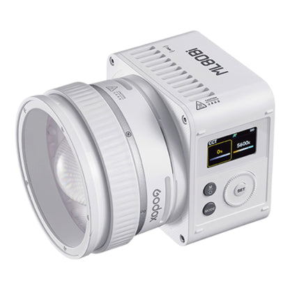 Godox ML80Bi Taşınabilir Bi-Color Bataryalı COB LED Video Işığı (2800K-6500K / ML-BA Bataryalı Kit)