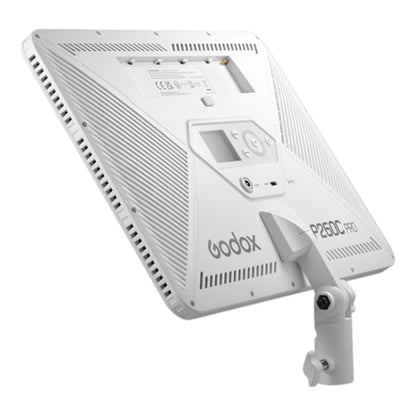 Godox P260C Pro 45W LED Panel Video Işığı 2800K-6500K Bi-Color İnce Tasarım