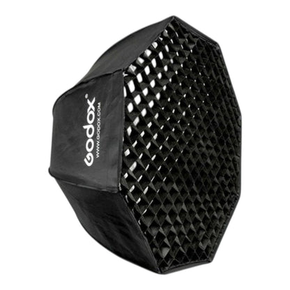 Godox QS600 II W/S 3-teiliges Studio Paraflash Grid SoftBox Kit (600 Watt) &amp; Studio-Hintergrundsystem