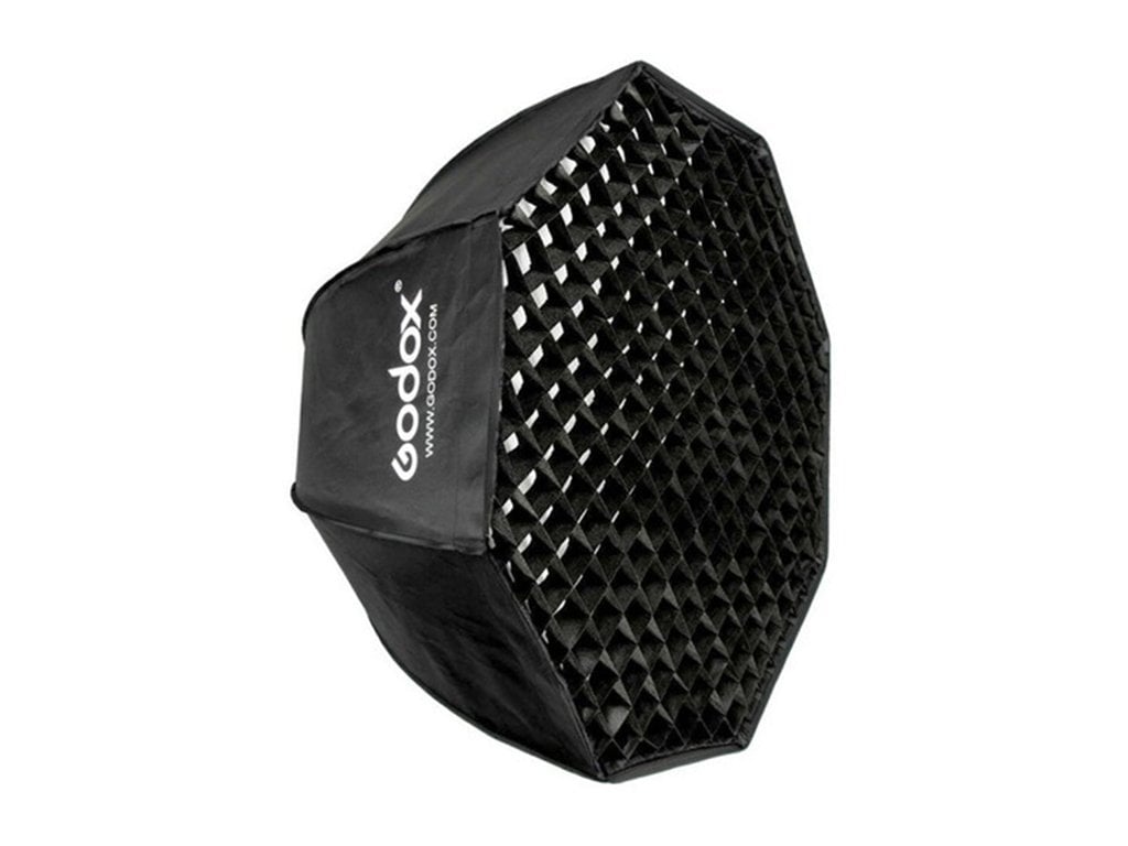Godox QS600 II W/S 3'lü Stüdyo Paraflaş Gridli SoftBox Kit (600 Watt) & Stüdyo Fon Perde Sistemi