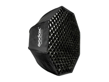 Godox QS600 II W/S 3'lü Stüdyo Paraflaş Gridli SoftBox Kit (600 Watt) & Stüdyo Fon Perde Sistemi