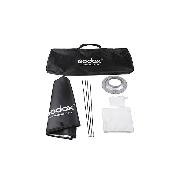 Godox QS600 II W/S 3'lü Stüdyo Paraflaş SoftBox Kit (600 Watt)