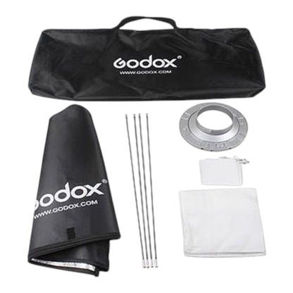 Godox QS600 II W/S 3-Pack Studio Flash SoftBox Kit (600 Watt)