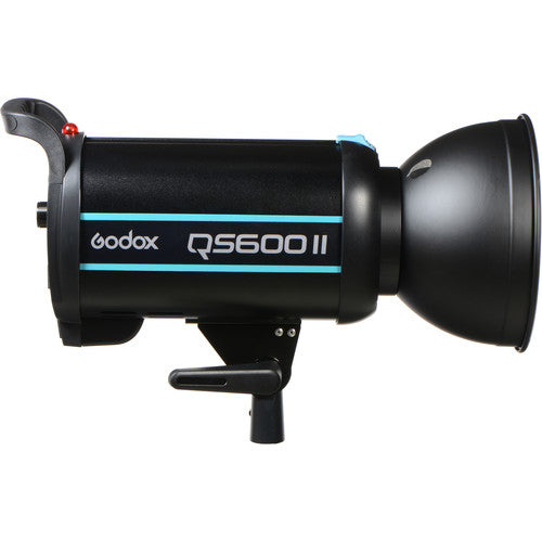 Godox QS600 II W/S 3'lü Stüdyo Paraflaş SoftBox Kit (600 Watt) & Stüdyo Fon Perde Sistemi