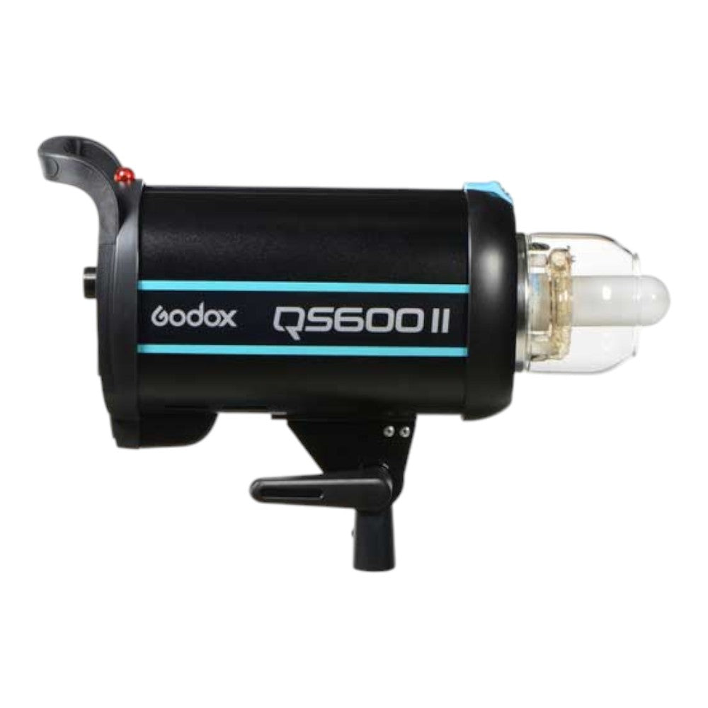 Godox QS600 II W/S 3'lü Stüdyo Paraflaş SoftBox Kit (600 Watt) & Stüdyo Fon Perde Sistemi