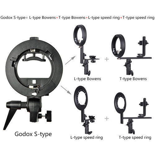 Godox S-Type Bracket (AD200 - Bowens Adaptör)