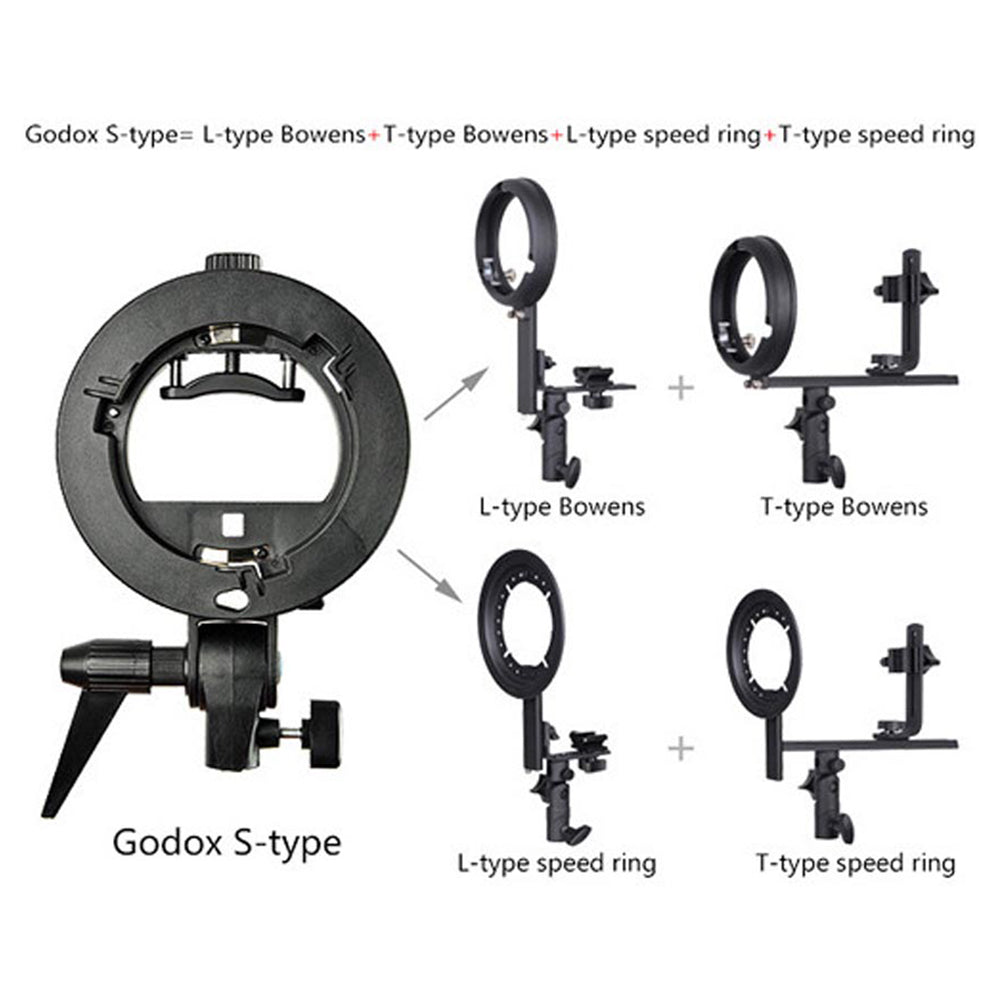 Godox S-Type Bracket (AD200 - Bowens Adaptör)