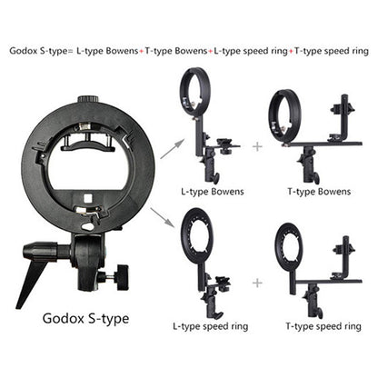 Godox S-Type Bracket (AD200 - Bowens Adaptör)