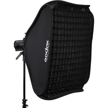 Godox SGGV-6060 (S2) 60 x 60 cm Grid-Softbox-Kit – für Top-Blitz