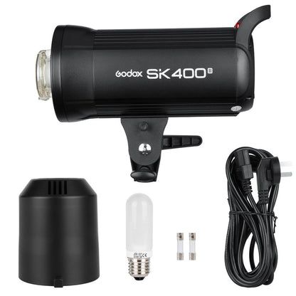 Godox SK400 3'lü Paraflaş Set + Çekim Çadırı 60x60cm