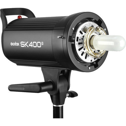 Godox SK400 3'lü Paraflaş Set + Çekim Masası 1x2m
