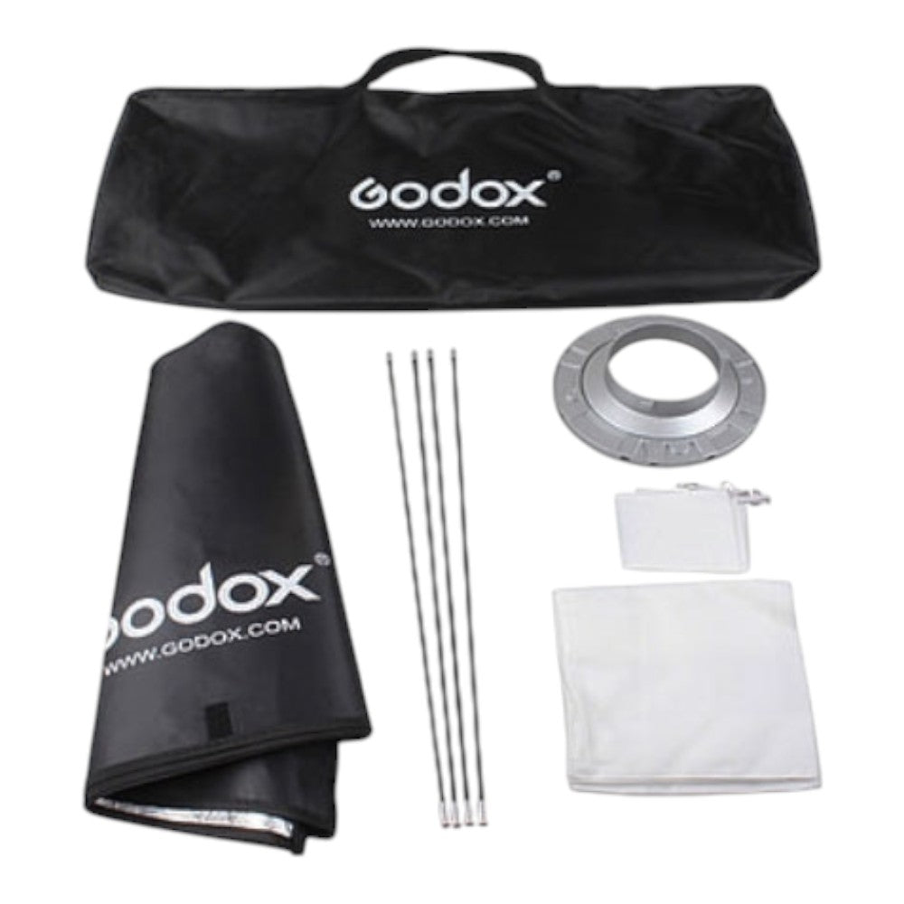 Godox SK400 II W/S 3'lü Stüdyo Paraflaş SoftBox Kit (400 Watt)