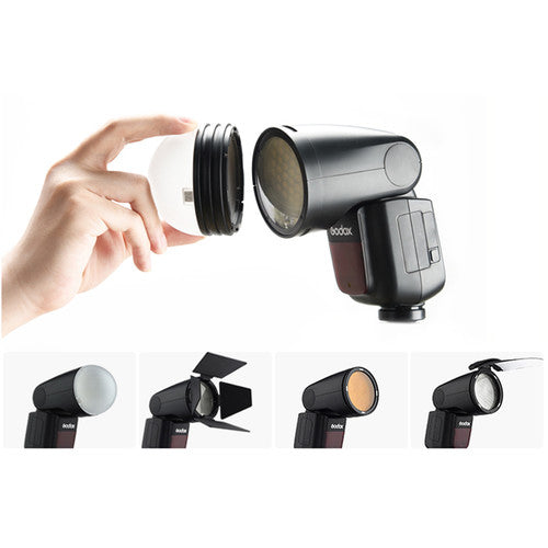 Godox V1 Canon Flash Kit (Yuvarlak Kafa)