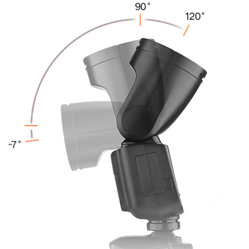 Godox V1 Nikon Flash Kit (Yuvarlak Kafa)