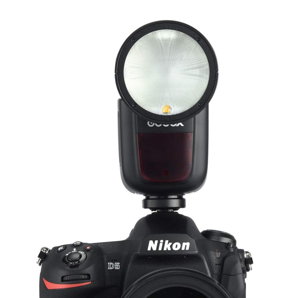 Godox V1 Nikon Flash Kit (Yuvarlak Kafa)