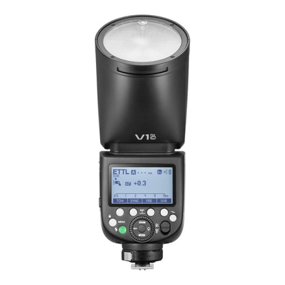 Godox V1 Pro Canon Uyumlu Yuvarlak Kafa Tepe Flaşı