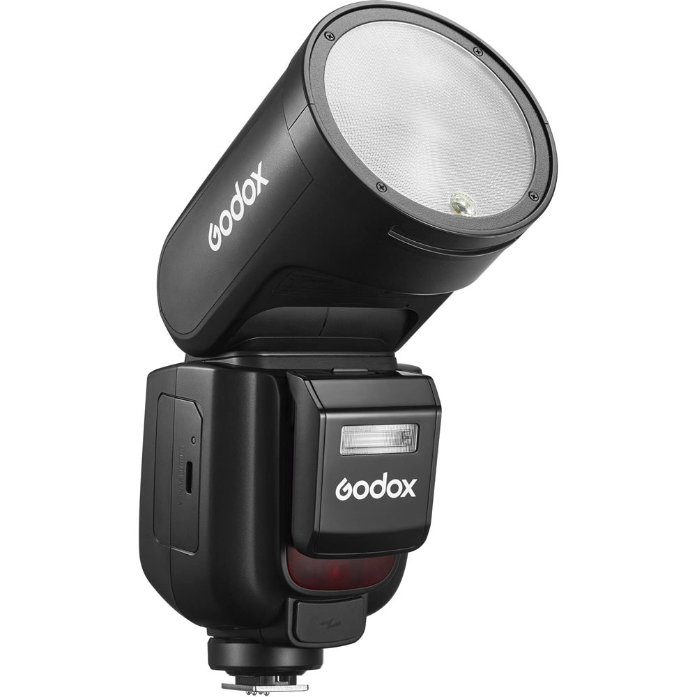 Godox V1 Pro Nikon Uyumlu Yuvarlak Kafa Tepe Flaşı