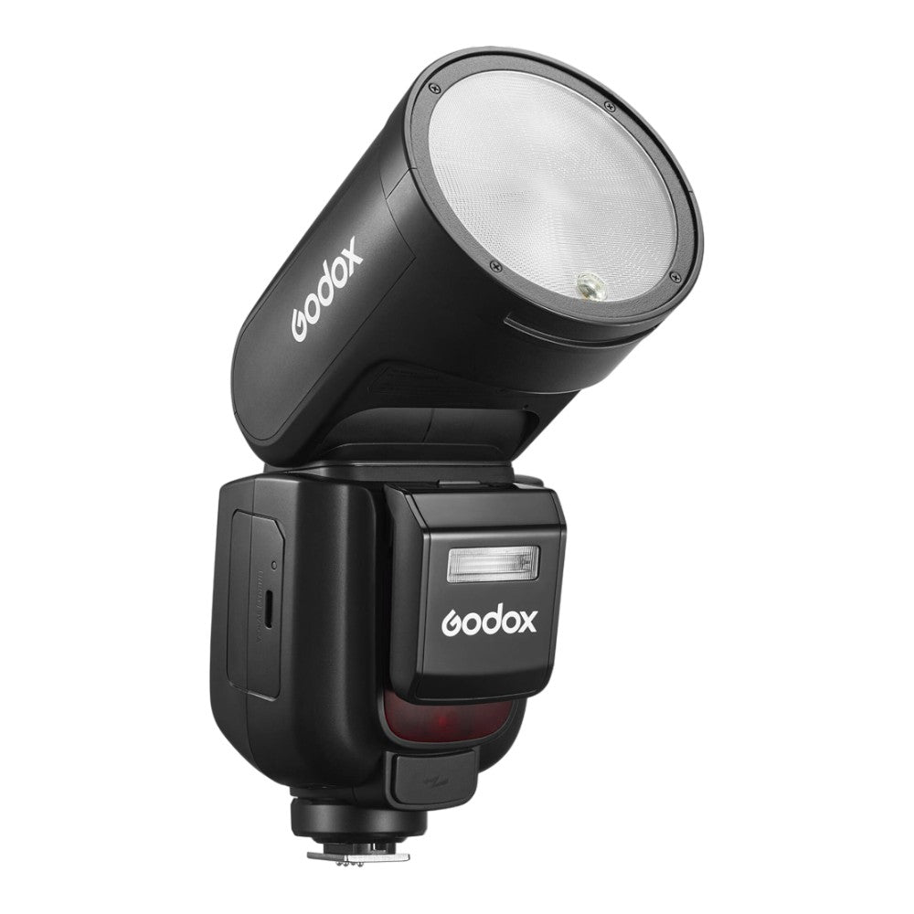 Godox V1 Pro Nikon Uyumlu Yuvarlak Kafa Tepe Flaşı