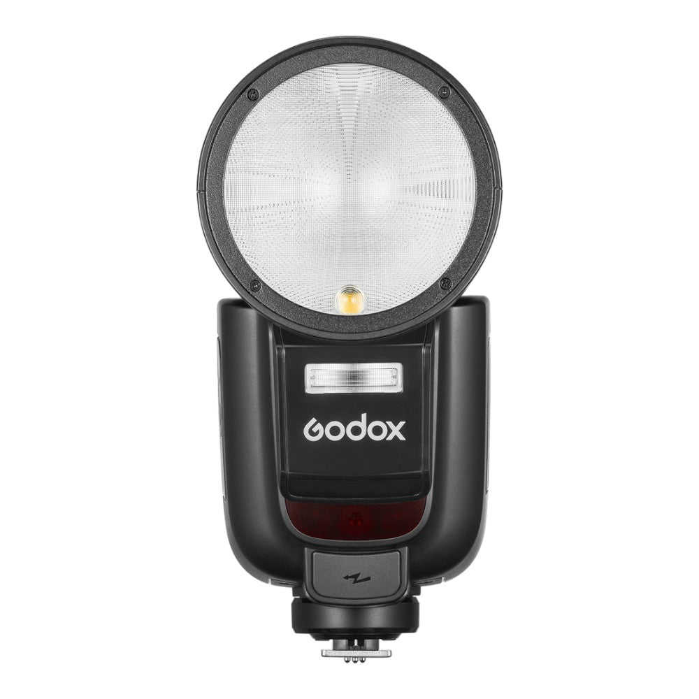 Godox V1 Pro Nikon Uyumlu Yuvarlak Kafa Tepe Flaşı