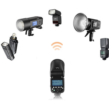 Godox V1 Sony Flash Kit (Yuvarlak Kafa)