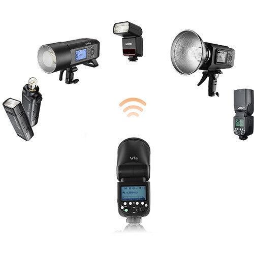 Godox V1 Sony Flash Kit (Yuvarlak Kafa)