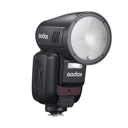 Godox V100 Canon Uyumlu Yuvarlak Tepe Flaşı