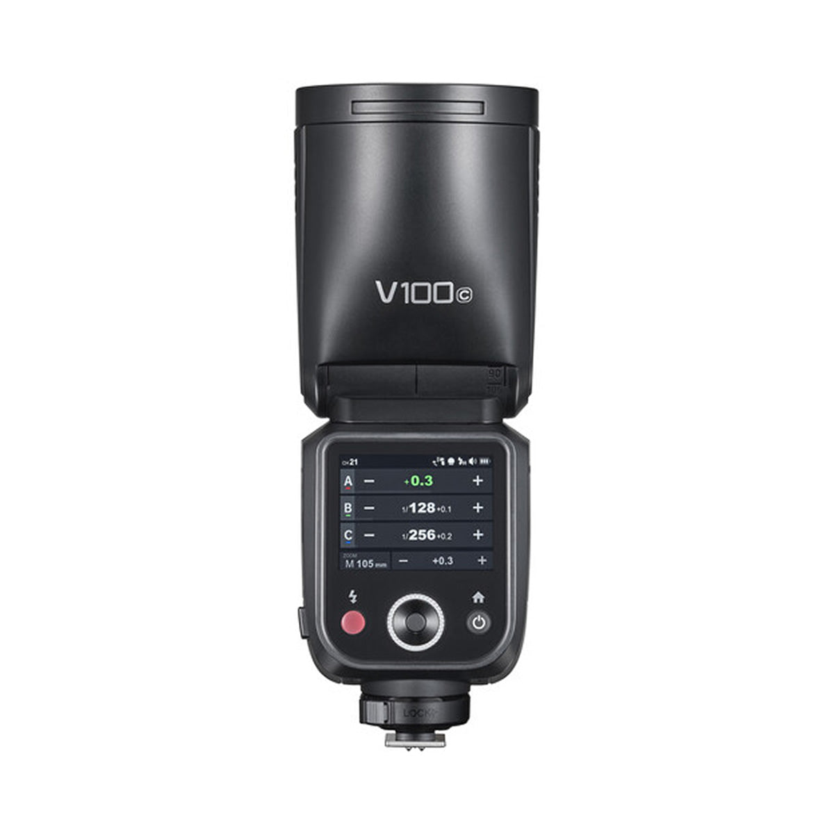 Godox V100 Canon Uyumlu Yuvarlak Tepe Flaşı