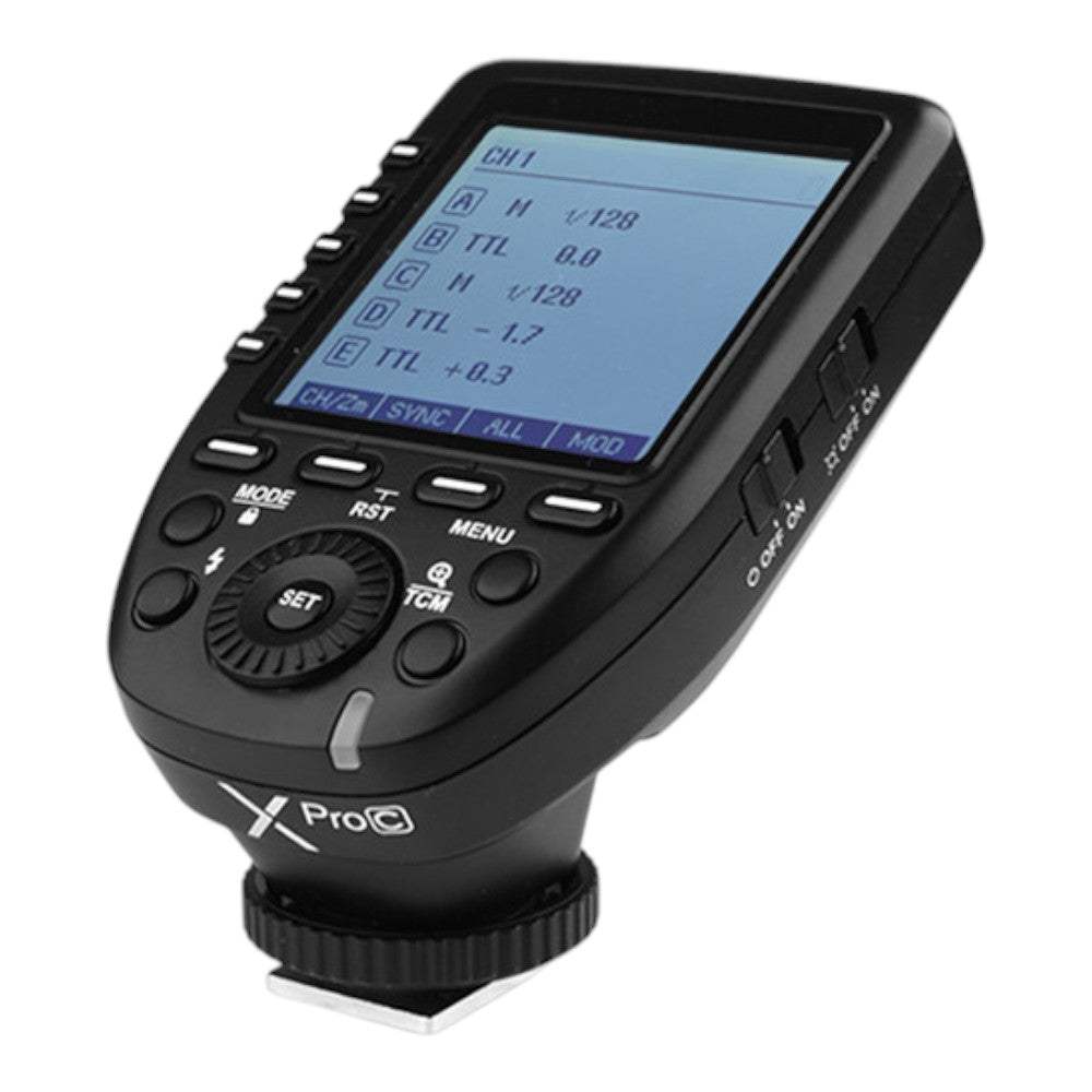 Godox XPRO-C TTL Flaş Tetikleyici (Canon TTL)