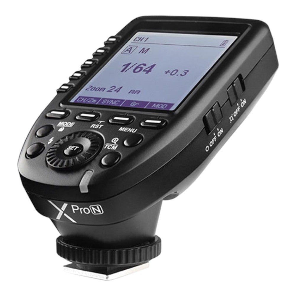 Godox XPRO-N TTL Flaş Tetikleyici (Nikon TTL)