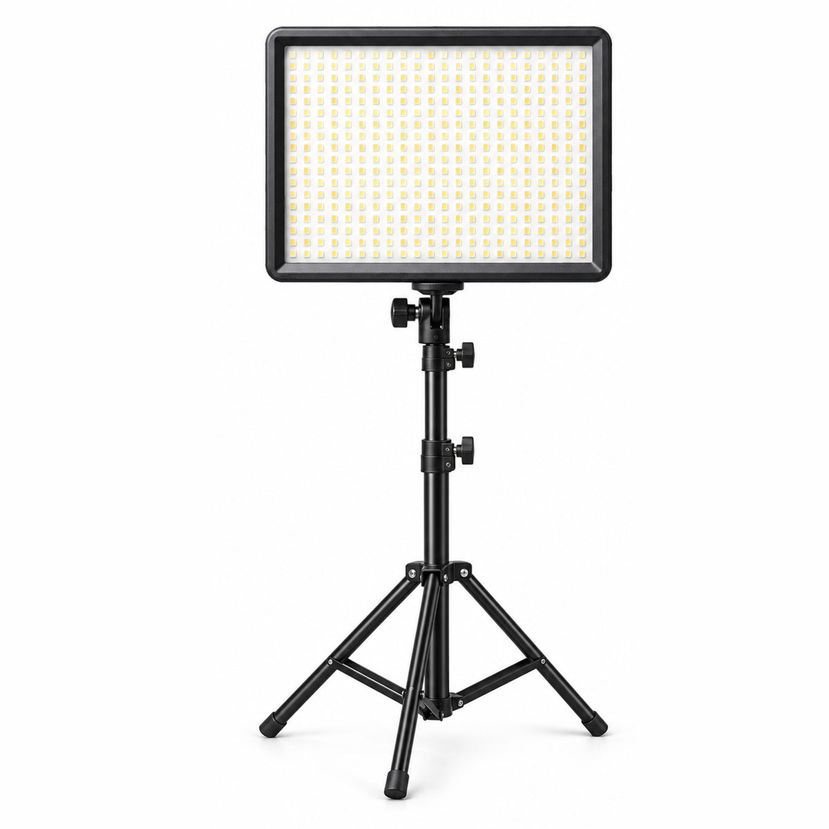 GDX PL500C II Tekli Set Bi-Color Tasinabilir LED Video Panel Isigi (2700K-6500K, 500 LED, 8 FX Sahne Efekti, DC ve Batarya Destekli)