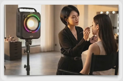GDX ML-200R II 200W RGBWY LED Fotoğraf ve Video Işığı 2700K-6500K Profesyonel Bowens Mount Sürekli Işık Ünitesi