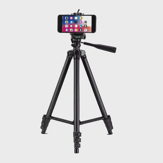 GDX 330 Telefon Tutuculu Tripod 134 cm Ultra Hafif Alüminyum Kamera ve Telefon Tripodu