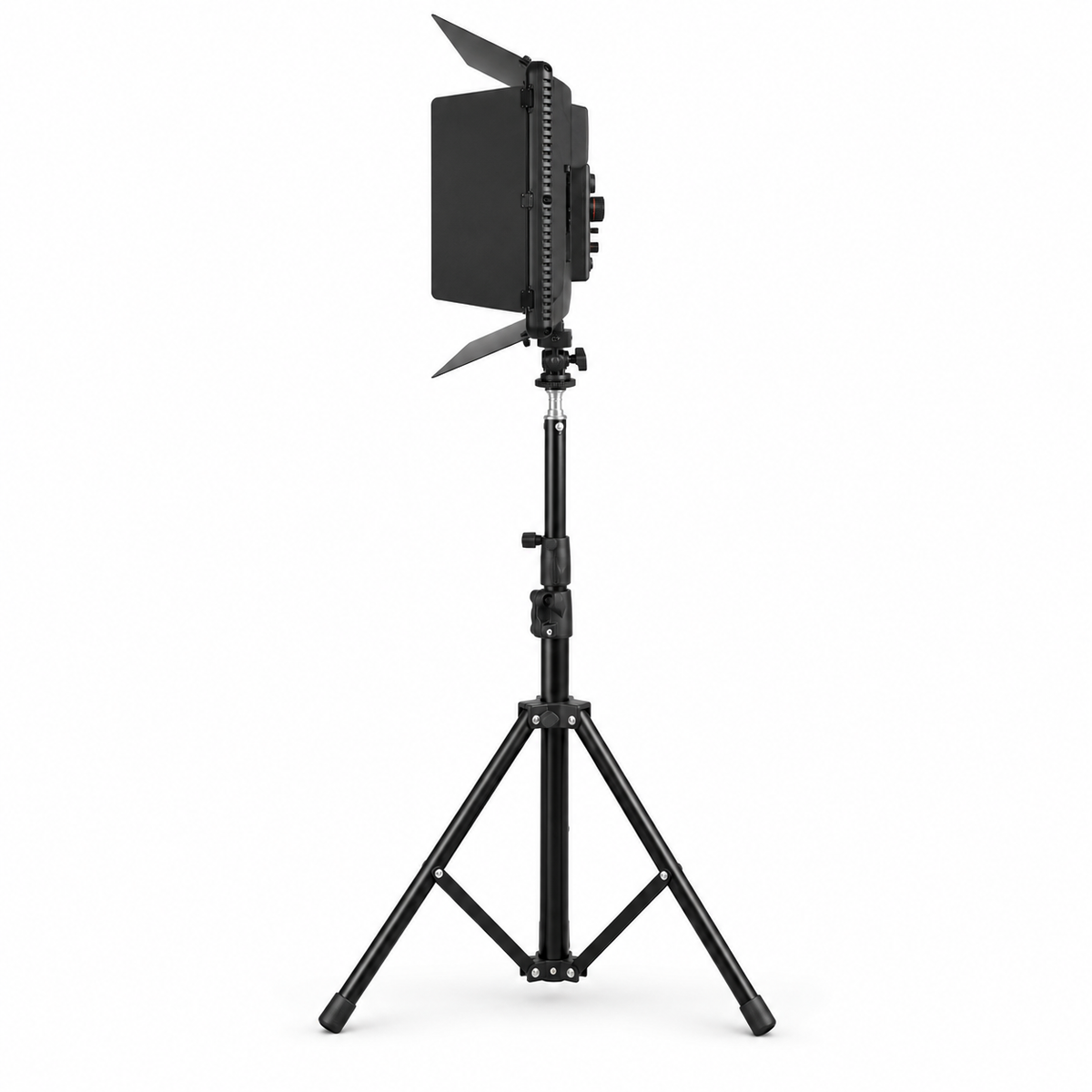 GDX PL700C II 35W 4 Kanat İkili Barndoorlu Bi-Color LED Video Paneli (2700K-6500K, 720 LED, 8 FX Efekt, AC/DC Cift Guclu)