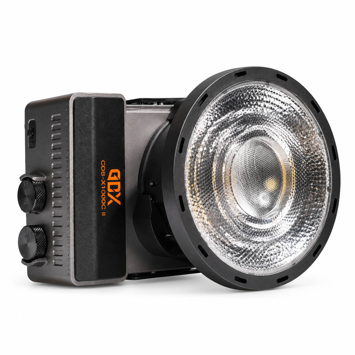 GDX ML-200C II 200W Taşınabilir Bi-Color COB LED Video Işığı ve Frensel Lens Bir Arada